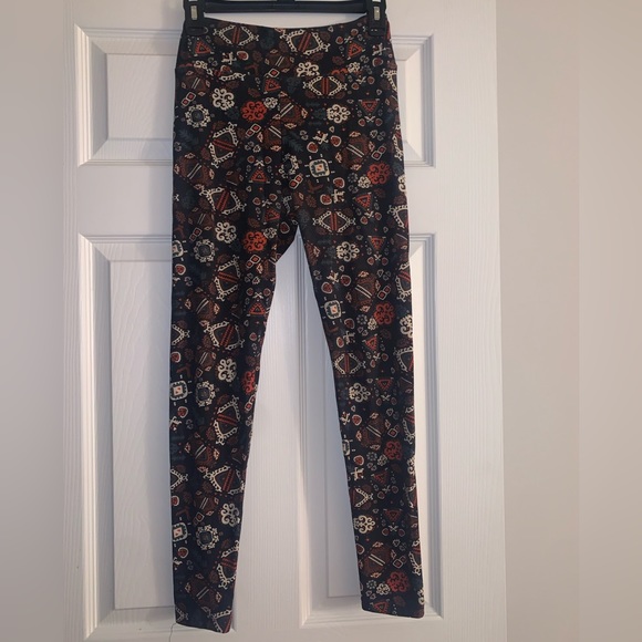 LuLaRoe leggings all one size various patterns bundle 6 pairs - Picture 2 of 13